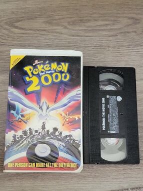 Pokemon The Movie 2000 VHS & Case